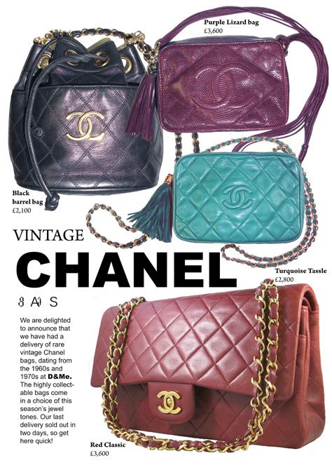 vinyl chanel bag vintage|Vintage Chanel bags 1970s.